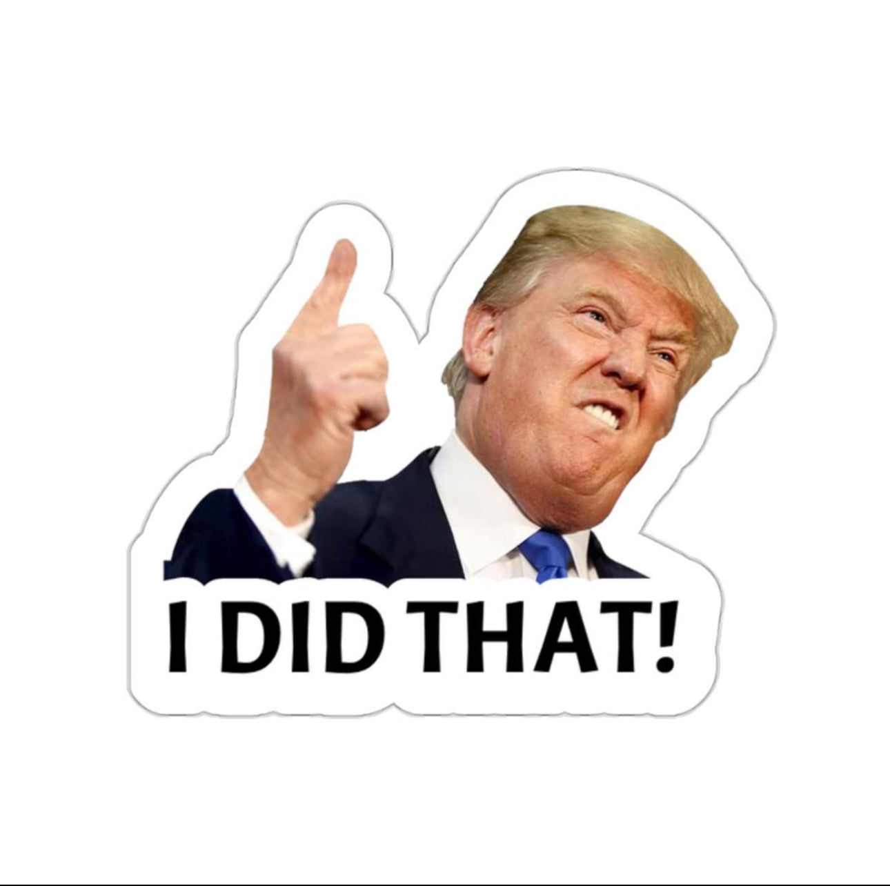 Trump I Did That 15 Count Stickers